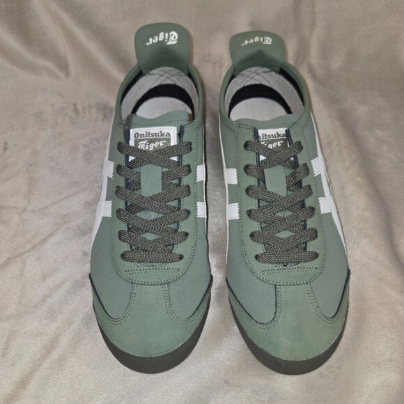 Men\'s US7/EU 40 Green and White ONITSUKA TIGER BY ASICS 1183B348 main image 9